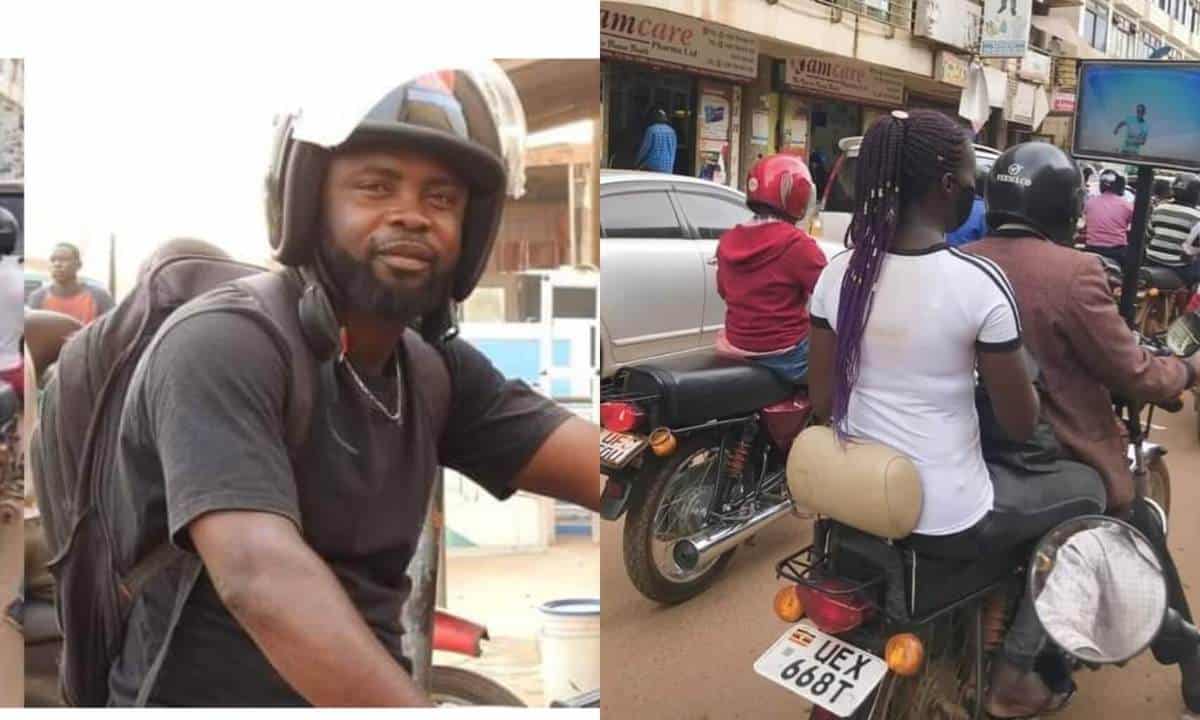 Read more about the article Okada With Flat Screen TV:  Okada Man Fixes TV On His Motor For Customers