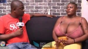 Read more about the article [Watch Video]-“20 Men Chop me this 2021 already” – Another lady with Huge Melons Reveals