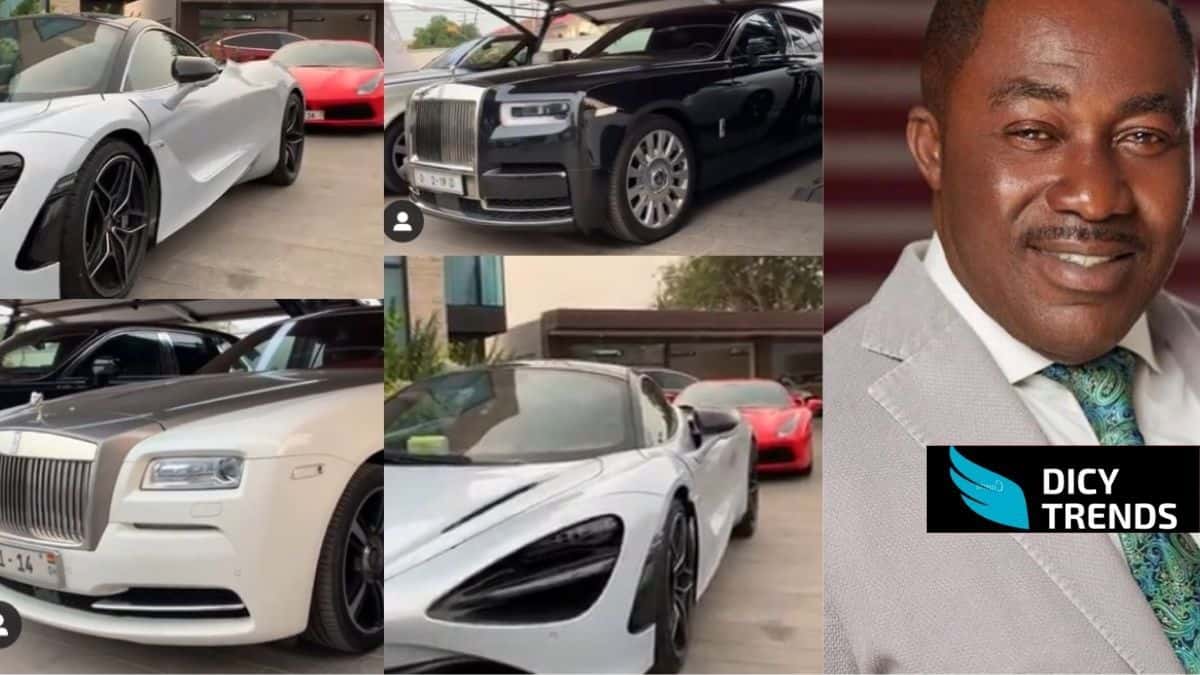 Read more about the article Watch video- Kwame Despite’s Luxurious Cars Park, With Expensive Cars Pop up