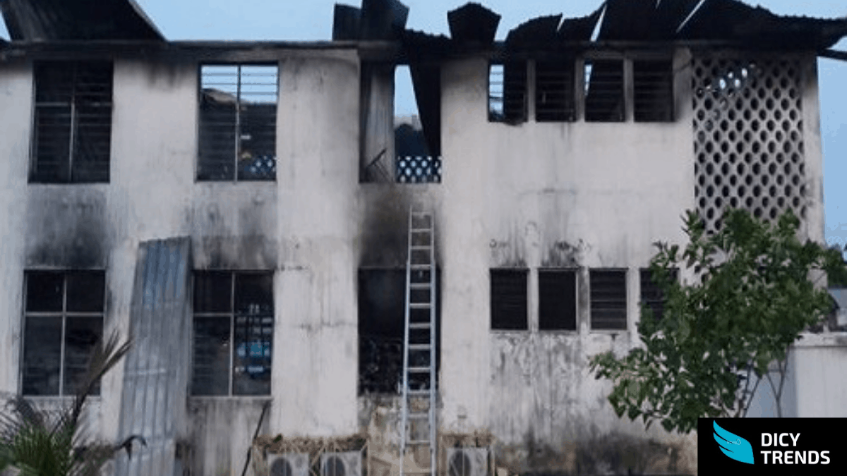 Read more about the article Npp’s Chairman Radio Station Has Gutted Fire, Burnt Into Ashes