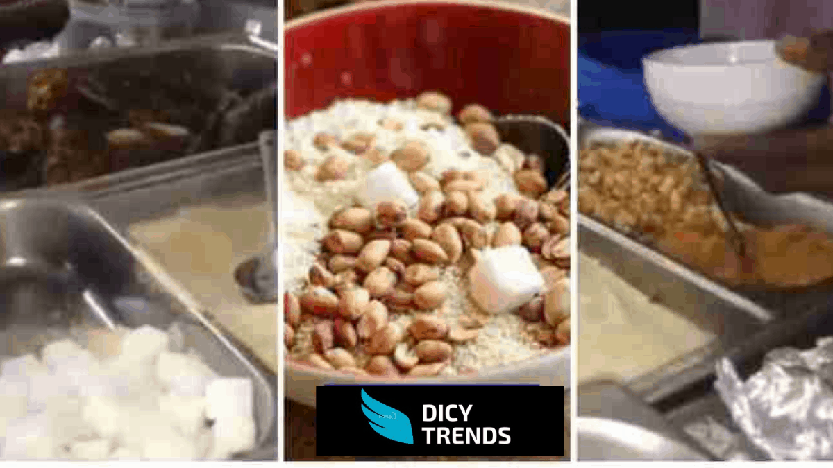 Read more about the article Gari And Sugar Served At A Wedding Reception.