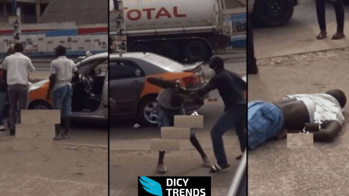 Read more about the article Taxi Driver Collapses After Taking A Heavy Punch From His Colleague Driver During A Heated Fight