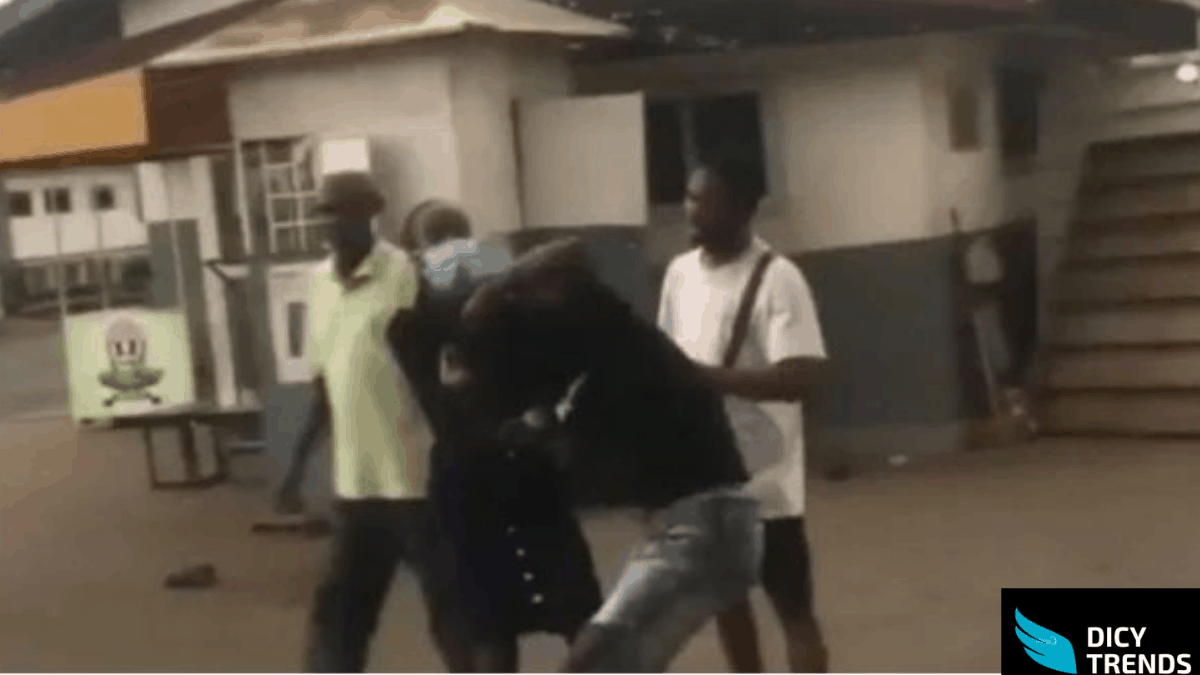 Read more about the article Pregnant Girl Storms Legon Campus To Embarass Boyfriend Who Refused To Accept Her Pregnancy