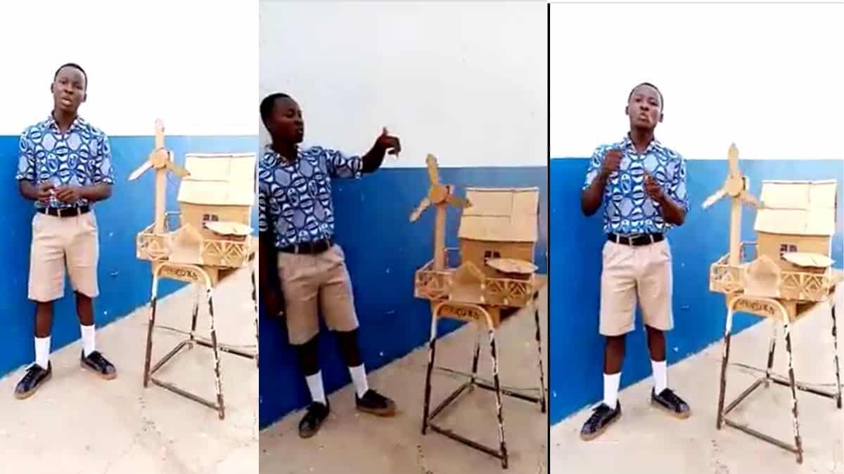 Read more about the article VIDEO: SHS student designs a machine to support ECG,  to solve Dumsor in Ghana