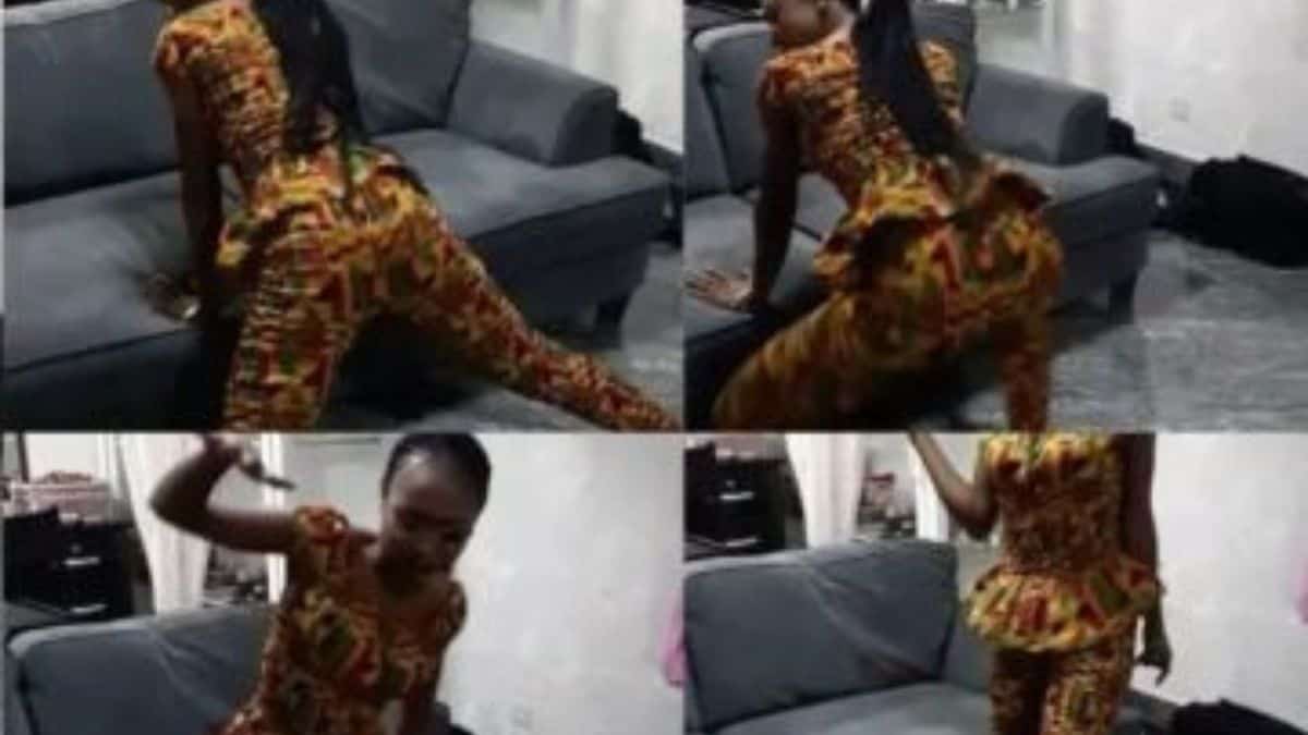 Read more about the article VIDEO-Akuapem Poloo Jamming To ‘Shatta wale-Dem Confuse’ After Being Released