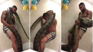 Read more about the article VIDEO-Sakawa Boy Bathing His Huge Huge Money Vomiting Snake