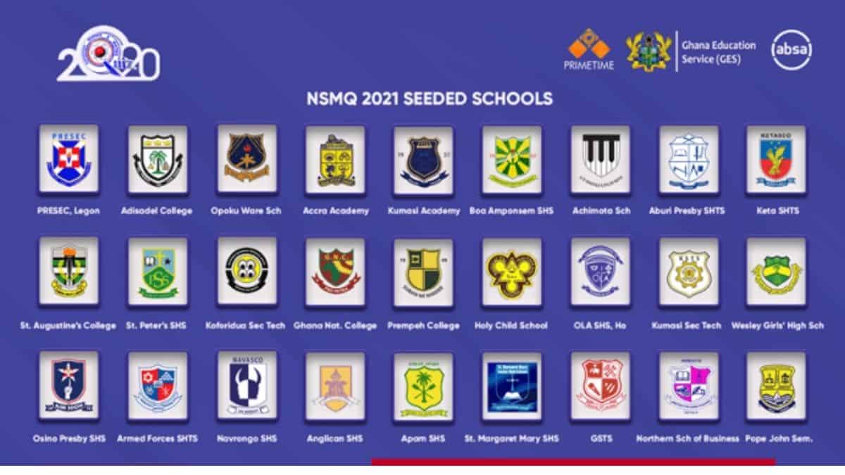 Read more about the article List of qualified Schools for 2021 NSMQ. Check The Schools That made it to Nationals out
