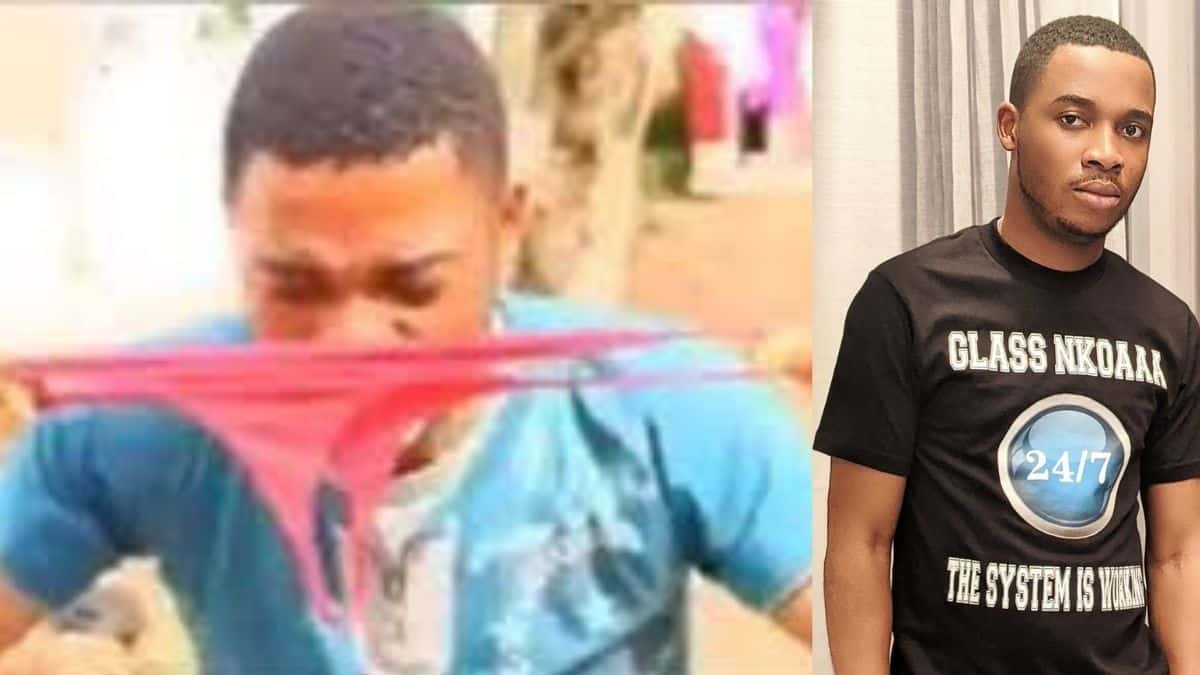 Read more about the article VIDEO-Old comedy Videos of Twene Jonas Washing Ladies’ G-string Pops Up-[Watch]
