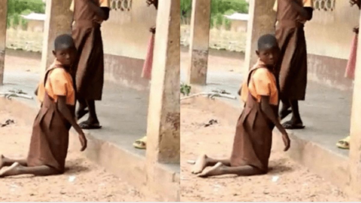 Read more about the article Video: Sad story of 9-years girl who crawls 1.5 kilometres to school every day.