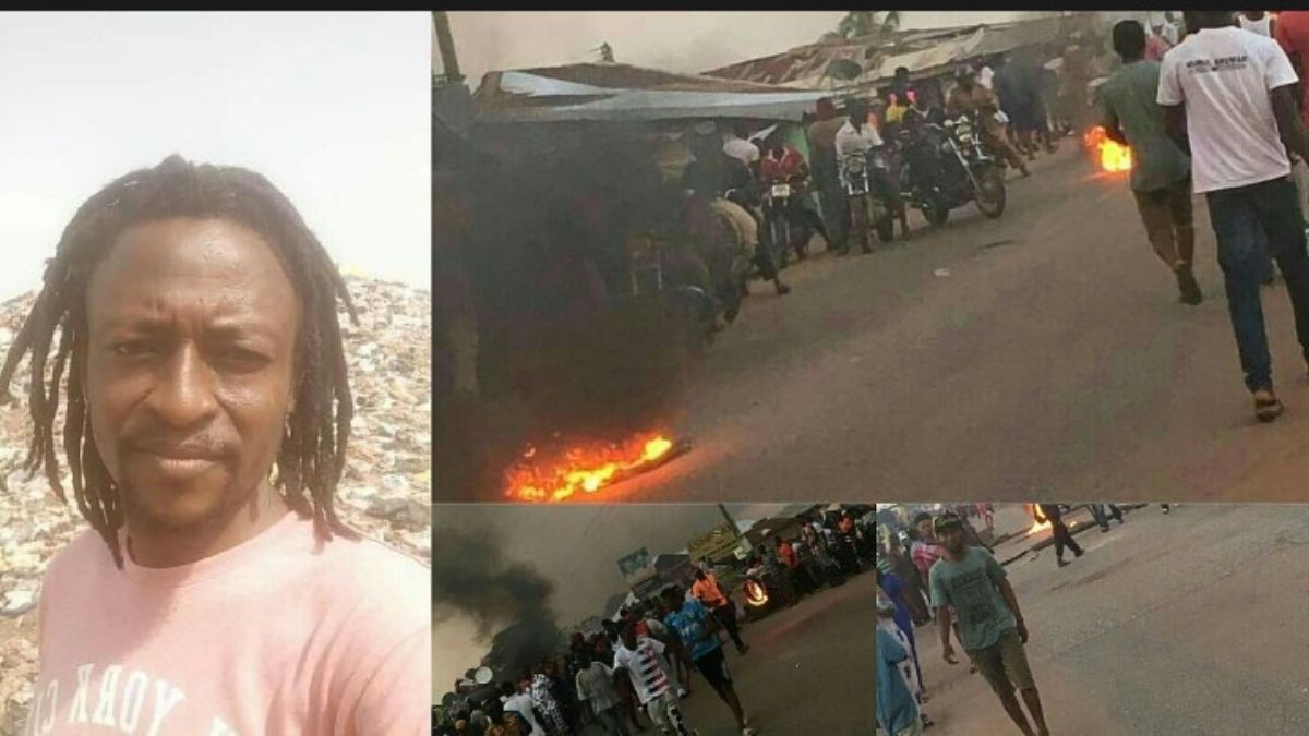 Read more about the article Massive Demonstration hits Ejura as youths protest the killing of fix the country activist Kaaka; Economic fighters issue statement