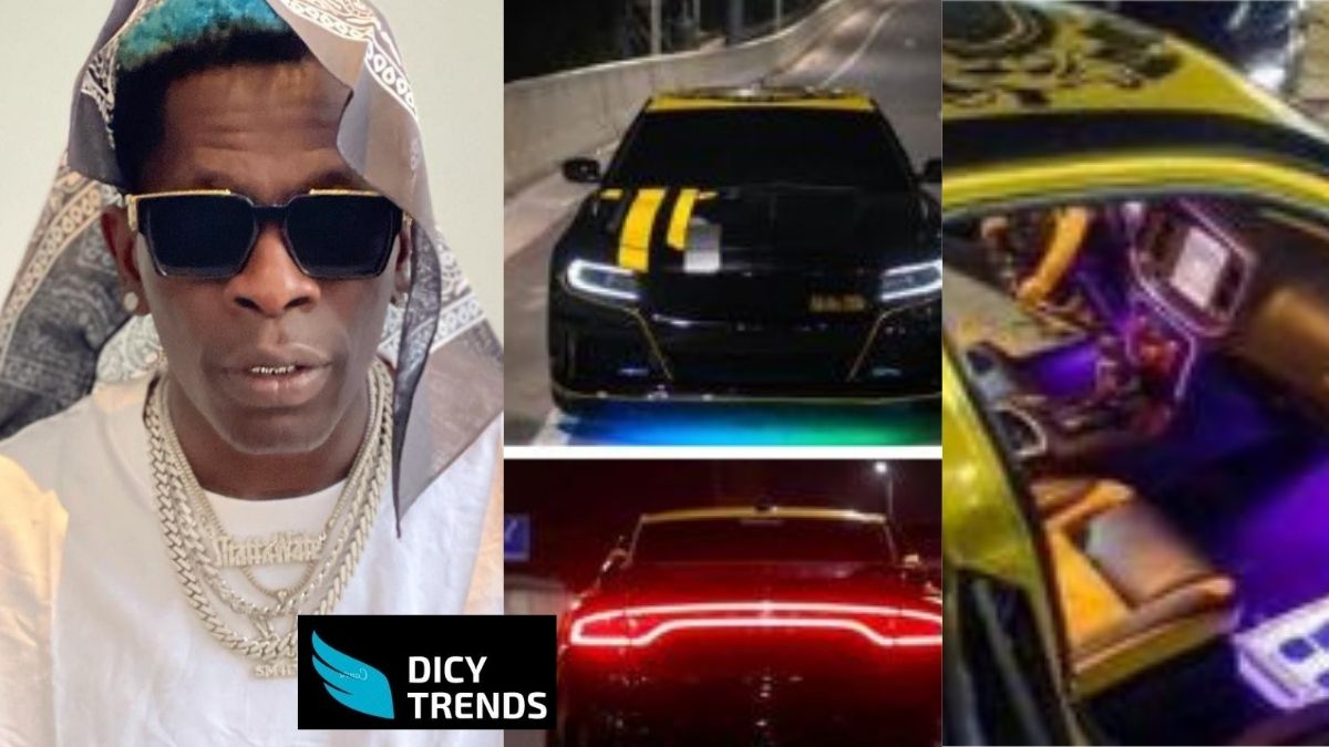 Read more about the article Shatta Wale Trolled For Bragging About Customizing His Car