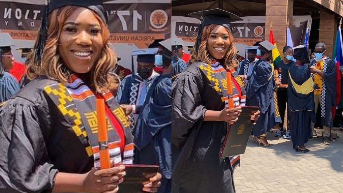 Read more about the article Victoria Lebene Aquires A Bachelor’s Degree From Aucc