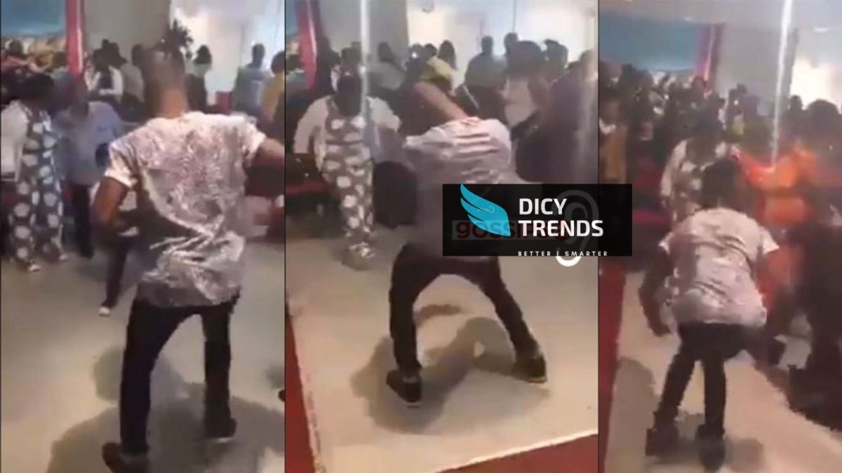 Read more about the article Video: ‘Rastaman’ pulled out of ‘church’ for unholy dance moves