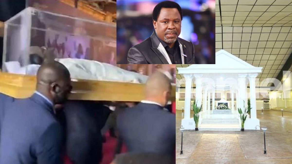 Read more about the article T.B Joshua Buried In A Huge Auditorium At His Church – Check Out Photos Of His Resting Place