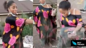Read more about the article VIDEO-Moesha Attempts To Commit Suicide By Jumping Off An Uncompleted Storey Building