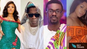 Read more about the article ‘NAM1 gave you money to lift your br3ast’-Shatta Wale’s ‘cousin’ drops secrets about Shatta Michy