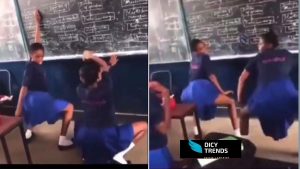 Read more about the article Video-Spoilt SHS Girls Tw3rking And Whining their waist In Class Instead Of Learning