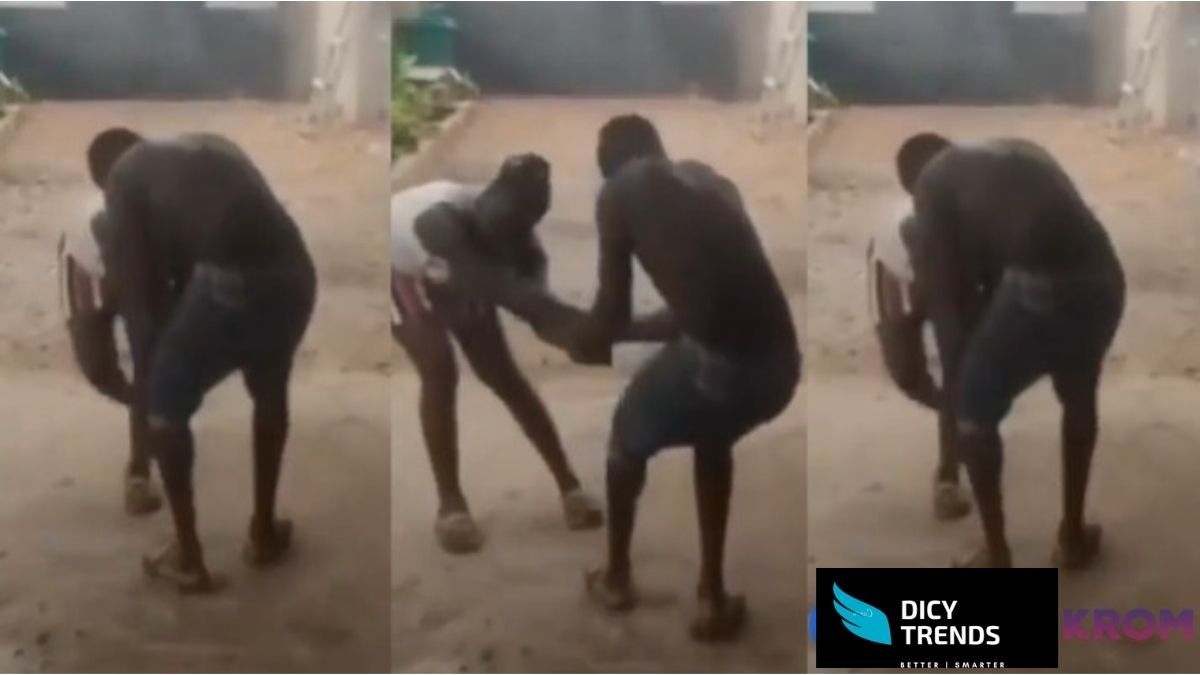 Read more about the article Video of a guy “in the mood” dragging a lady to go and chop her pops up -watch
