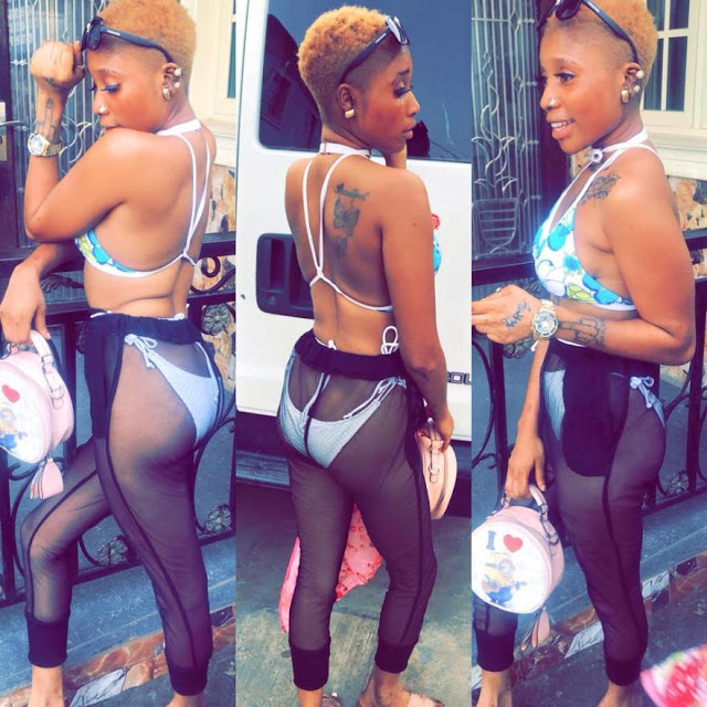 Is This Fashion Or ḿằḐness?- Photo A Lady Shared On Social Media Showcasing her Style Goes Viral