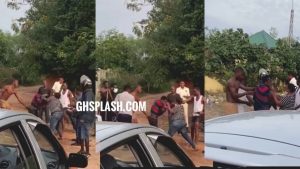 Read more about the article Accra: See what happened to this Thief who tried to rob a woman with a Toy Gun- Video