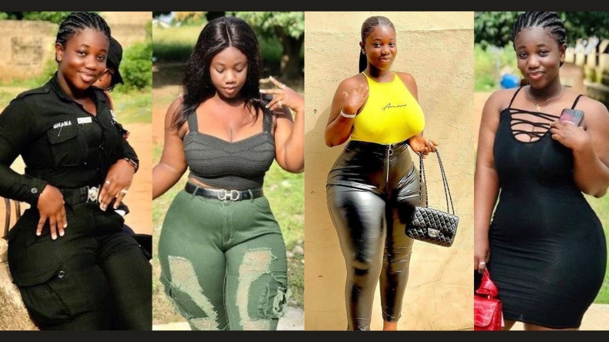 Read more about the article “Is she a Police Officer” Ghanaians react to Curvy Police Ama Serwaa’s Pictures on social media