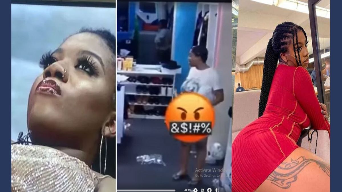 Read more about the article BBNaija: Angel sparks reactions after she walked around with unshaved vjayjay in the house