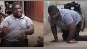 Read more about the article Physically Challenged man rejected by her parents asks God 3 Questions in a chilling video