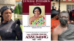 Read more about the article Several Kumawood Stars Appear At Bill Asamoah’s Mother’s funeral