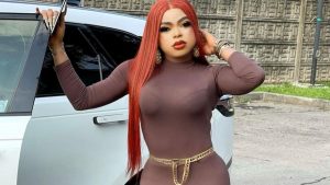 Read more about the article Bobrisky Puts His Protruding Br€ast On Display In Tight Clothes,Sets social media Ablaze