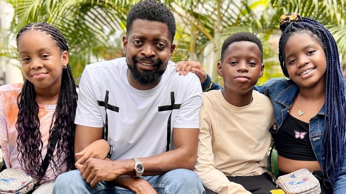 Read more about the article Comedian,Basketmouth Shares Adorable Family Photos Online