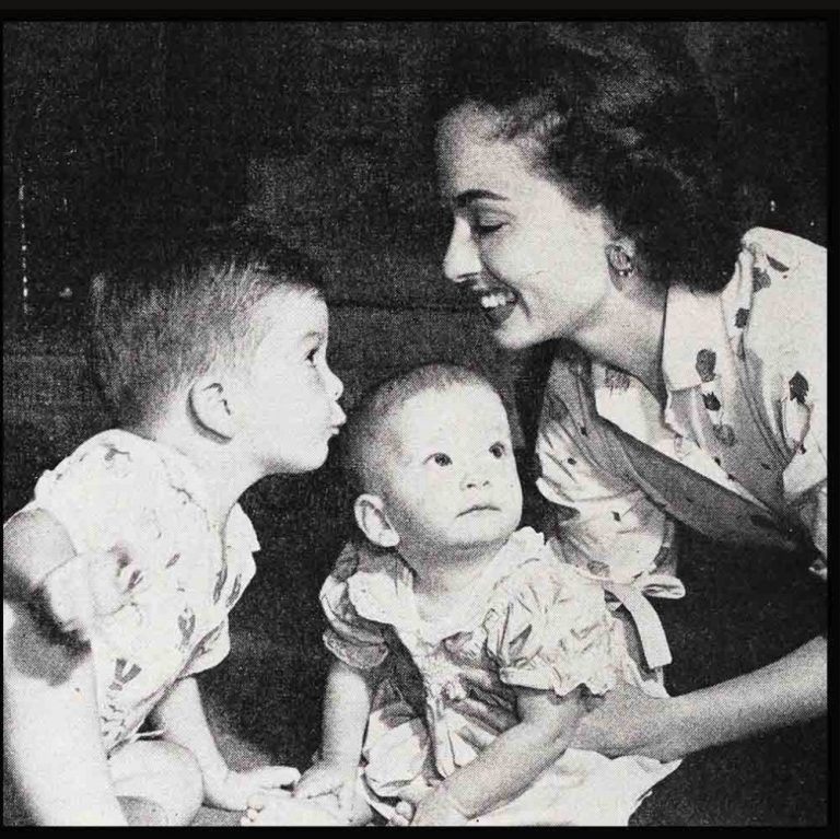 Ann Blyth Children: Timothy Patrick, Maureen Ann, Kathleen Mary ...